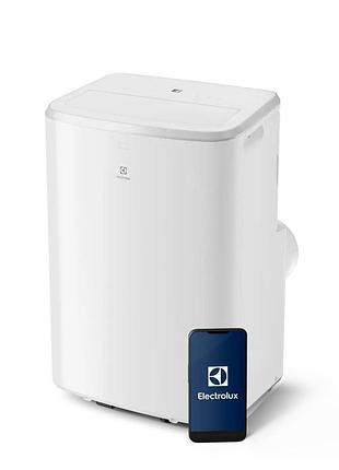 Кондиціонер мобільний electrolux exp26u339hw comfort 600 25м2 on/off 9000btu 2.6квт a/a+ wi-fi r290 білий