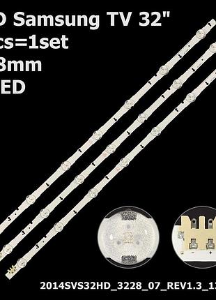 Led підсвітка 32" d4ge-320dc0-r2 1 планка