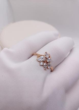 Каблучка xuping 18 k, розмір 17, 18, 20