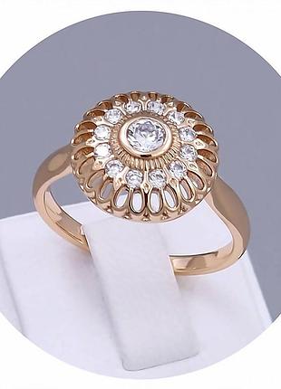 Каблучка жіноча xuping jewelry 18k. р 18, 19.