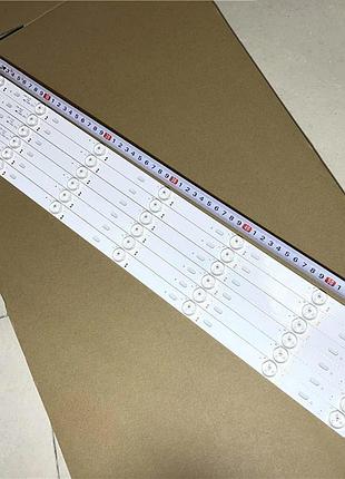 Led підсвітка 19", 22", 26", 29", 32", 39", 40", 42" 7led 590*17mm 08223a7cx-59017 x0412 1 планка