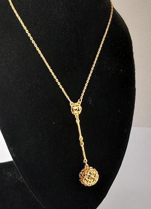 Підвіска на ланцюжку xuping 18k. 40+5см.
