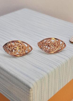 Сережки жіночі xuping jewelry po. 2 см.