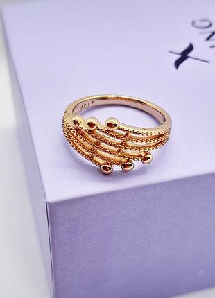 Каблучка жіноча xuping jewelry 18k. р 16,17, 18, 19,5. 17