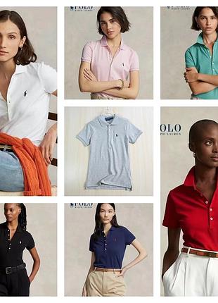 Футболка жіноча поло polo ralph lauren