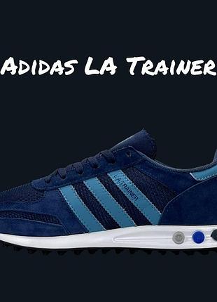 Adidas la trainer dark navy sky white