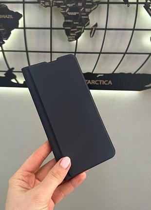 Якісний чохол-книжка leather для xiaomi redmi note 12 4g, захисний чохол-книжка для телефона редмі note 12 4g (чорний)