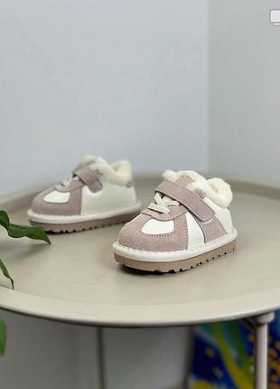 Угги детские белые 1416 30