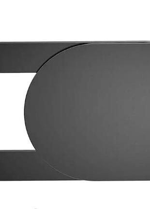 Защитная шторка для веб камеры webcam cover privacy, крышка-заглушка для ноутбука, смартфона и планшета, черная