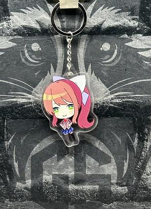 Брелок из акрила doki doki literature club! моника