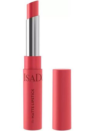 Матова помада isadora the matte lipstick 13 fierce coral
