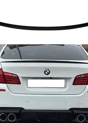 Спойлер в стиле m5 для bmw f10 — чёрный глянец, abs-пластик