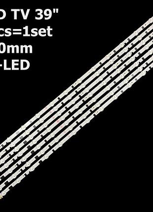 Led підсвітка 39" samsung ue39f5020ak 1 планка