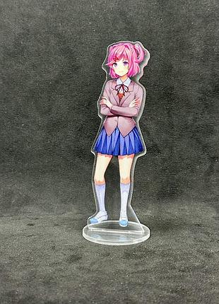Акриловая коллекционная фигурка doki doki literature club! нацуки 15 cм