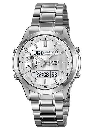 Часы наручные 2284sisi skmei, silver/silver