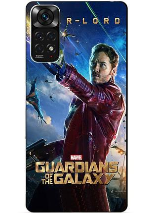 Силіконовий бампер чохол для xiaomi redmi note 11 / note 11s зірковий лорд стражі галактики star lord