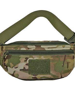Тактична поясна сумка-бананка melgo мультикам poly-cordura 900 d