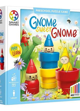 Настольная игра smartgames гном, милый гном (gnome sweet gnome)