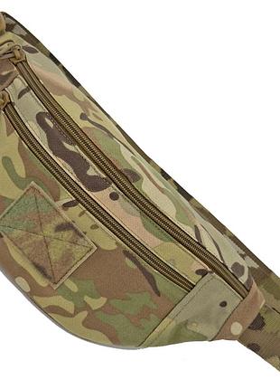 Тактична поясна сумка-бананка мультикам cordura 1000 d melgo
