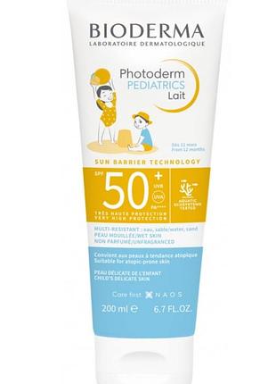 Bioderma photoderm pediatrics spf 50+ предназначен для максимальной защиты вашего ребенка тюбик