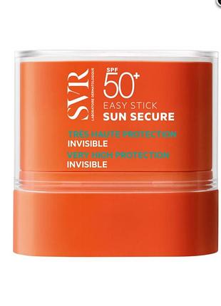 Svr sun secure easy stick spf50+ 10 г сонцезахисний стик 08/2026