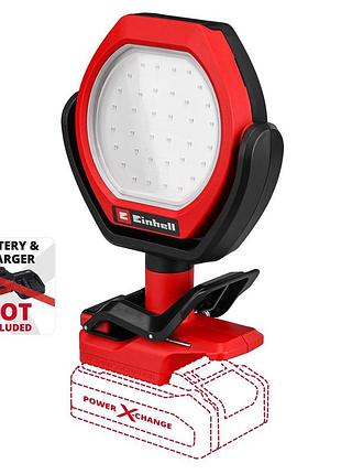 Лампа акумуляторна einhell 2320120 gc-ol 18/1500 li - solo, pxc, 18в, 36 led, 1500лм, 7000 к, 3 режими яскравотсі, 0.45кг без акб