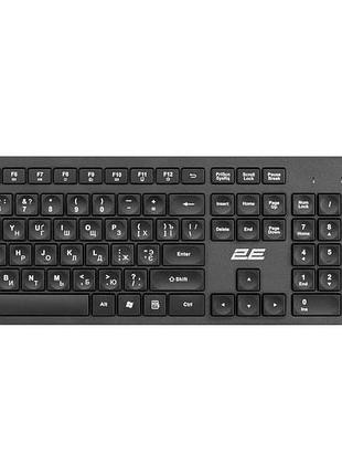 Комплект клавіатура та миша 2e 2e-mk420wb mk420 wl, en/uk/ru, чорний