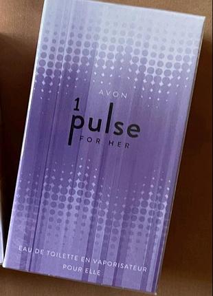 Туалетна вода avon 1 pulse for her
