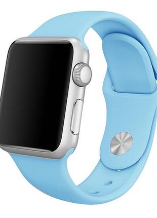Спортивный ремешок primo для apple watch 38mm / 40mm / 41mm / series 10/11-42mm размер s - sky blue