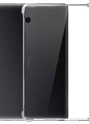Силиконовый чехол бампер primolux silicone для планшета huawei mediapad t3 10 9.6" - clear