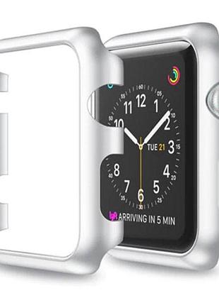 Захисний бампер primo для годинника apple watch 42mm - silver