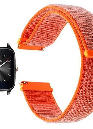 Нейлоновый ремешок для часов asus zenwatch 2 (wi501q) - orange