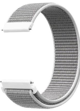 Нейлоновый ремешок для часов samsung galaxy watch 46 mm sm-r800 - white