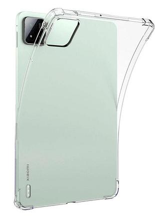 Силиконовый чехол бампер primolux silicone для планшета xiaomi pad 8 / pad 8 pro 11.2" - clear
