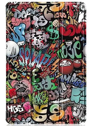 Чохол primolux slim для планшета lenovo tab p12 12.7" (tb-370 / tb372) / xiaoxin pad pro 12.7" (tb371) - graffiti