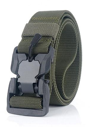 Тактичний поясний ремінь primolux magnetic - army green