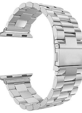 Металлический ремешок primo steel для часов apple watch 42mm / 44mm / 45mm - silver