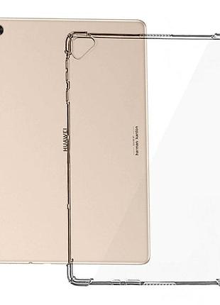 Силиконовый чехол бампер primolux silicone для планшета huawei matepad t10s 10.1" 2020 - clear