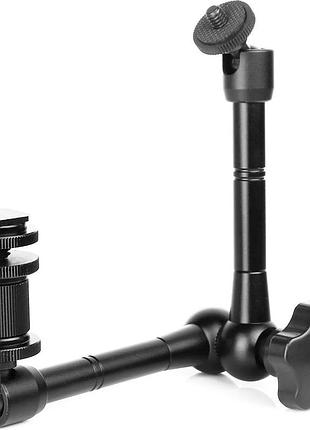 Шарнирный кронштейн magic arm 28 см - black