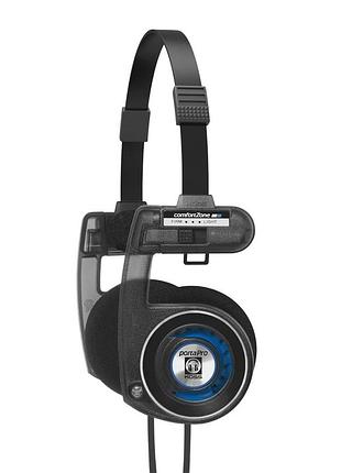 Наушники on-ear koss porta pro utility, 3.5 mini-jack, 1.2м, черный