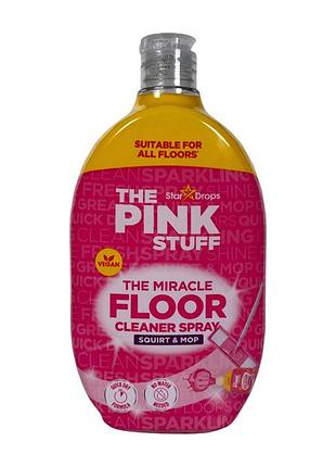 Средство для мытья пола the pink stuff в спрее e floor cleaner spray squirt & mop, 750 мл