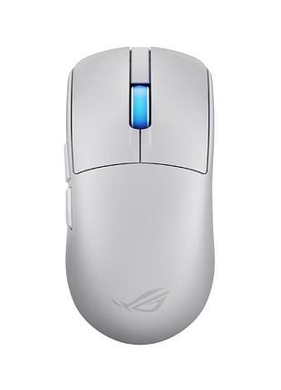 Мышь asus rog harpe ii ace, usb-a/wl/bt, белый
