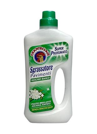 Средство для мытья пола chante clair белый мускус e sgrassatore pavimenti muschio bianco, 750 мл