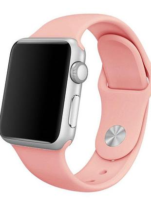 Спортивный ремешок primo для apple watch 38mm / 40mm / 41mm размер s - sky pink