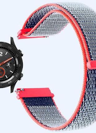 Нейлоновый ремешок для часов huawei watch 2 - neon red