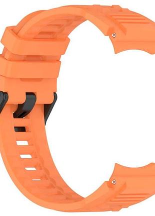 Силиконовый ремешок primolux для смарт-часов amazfit t-rex 3 pro 48mm - orange
