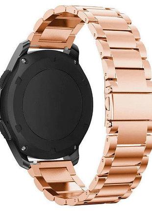 Металлический ремешок primo для часов samsung galaxy watch 46mm (sm-r800) - rose gold