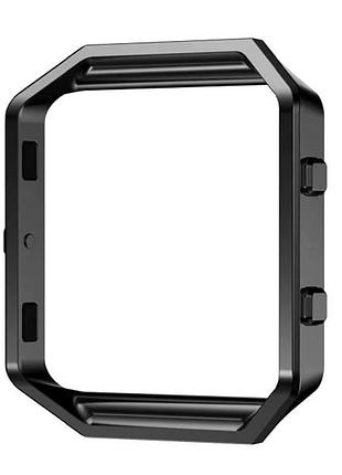 Металевий корпус рамка для годинника fitbit blaze - black