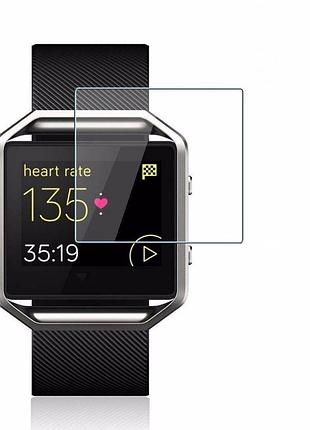 Закаленное защитное стекло для часов fitbit blaze
