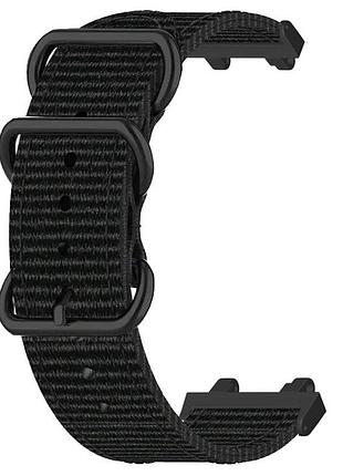 Нейлоновый ремешок primo traveller для часов xiaomi amazfit t-rex 3 (w2323gl2n) - black